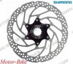 ВЕЛО ДИСК СПИРАЧЕН 160мм С ФЛАНЕЦ SHIMANO SM RT30-S-3